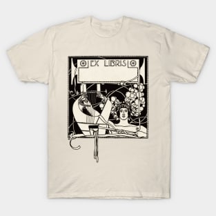 Music themed bookplate T-Shirt